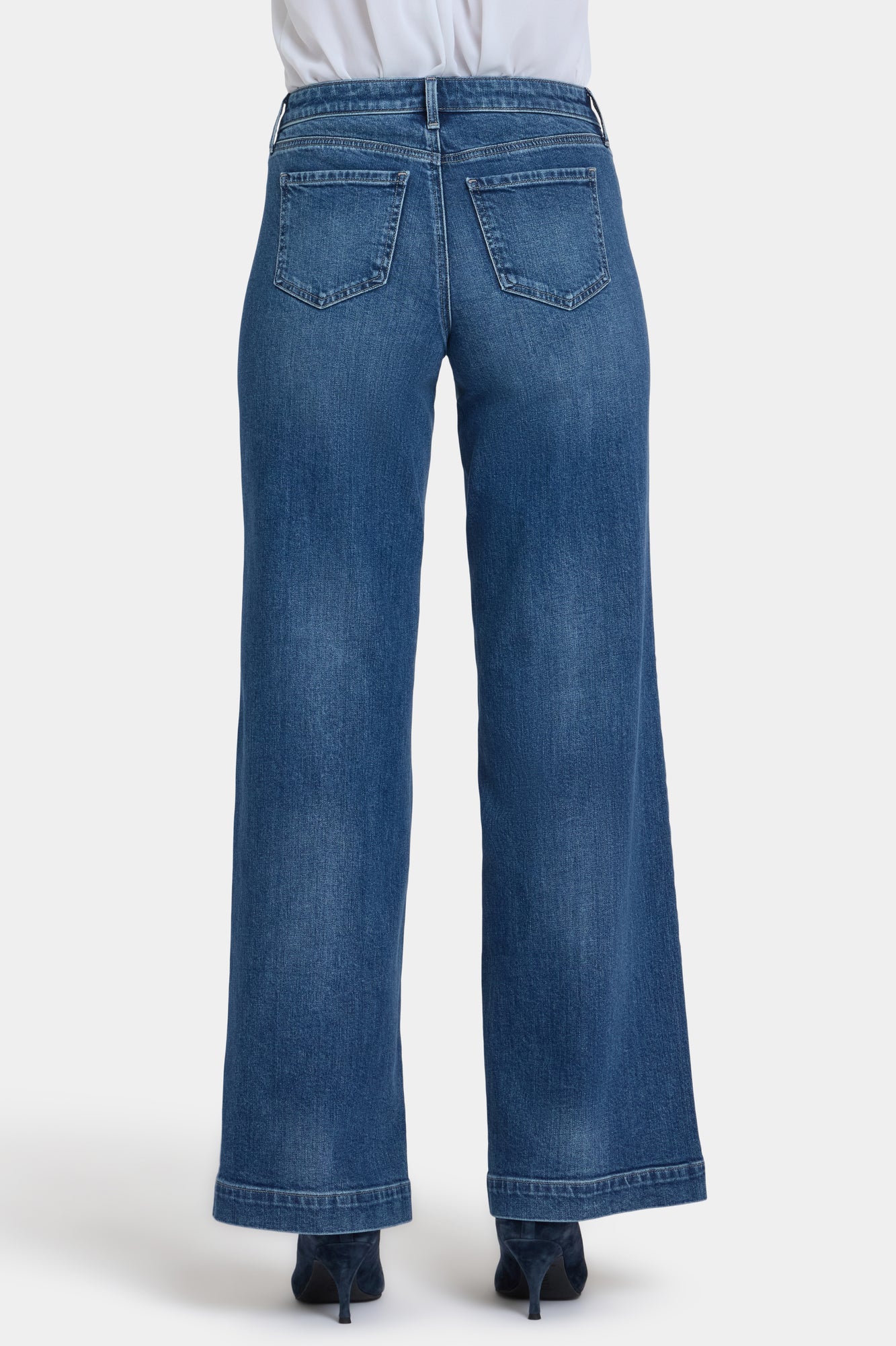 NYDJ Teresa Wide Leg Jeans With 1 1/2