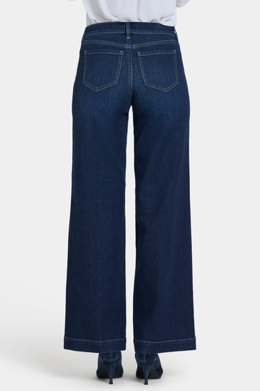 NYDJ Teresa Wide Leg Jeans With 1 1/2