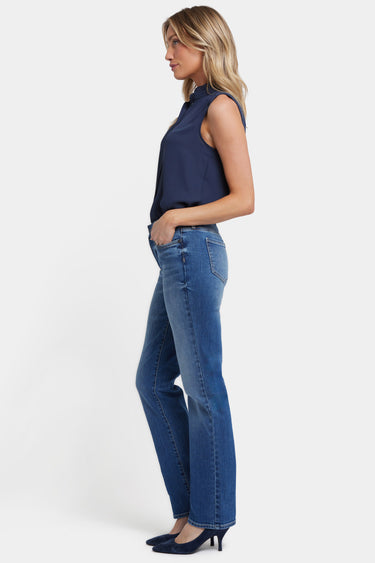 NYDJ Marilyn Straight Jeans - Picasso Lake