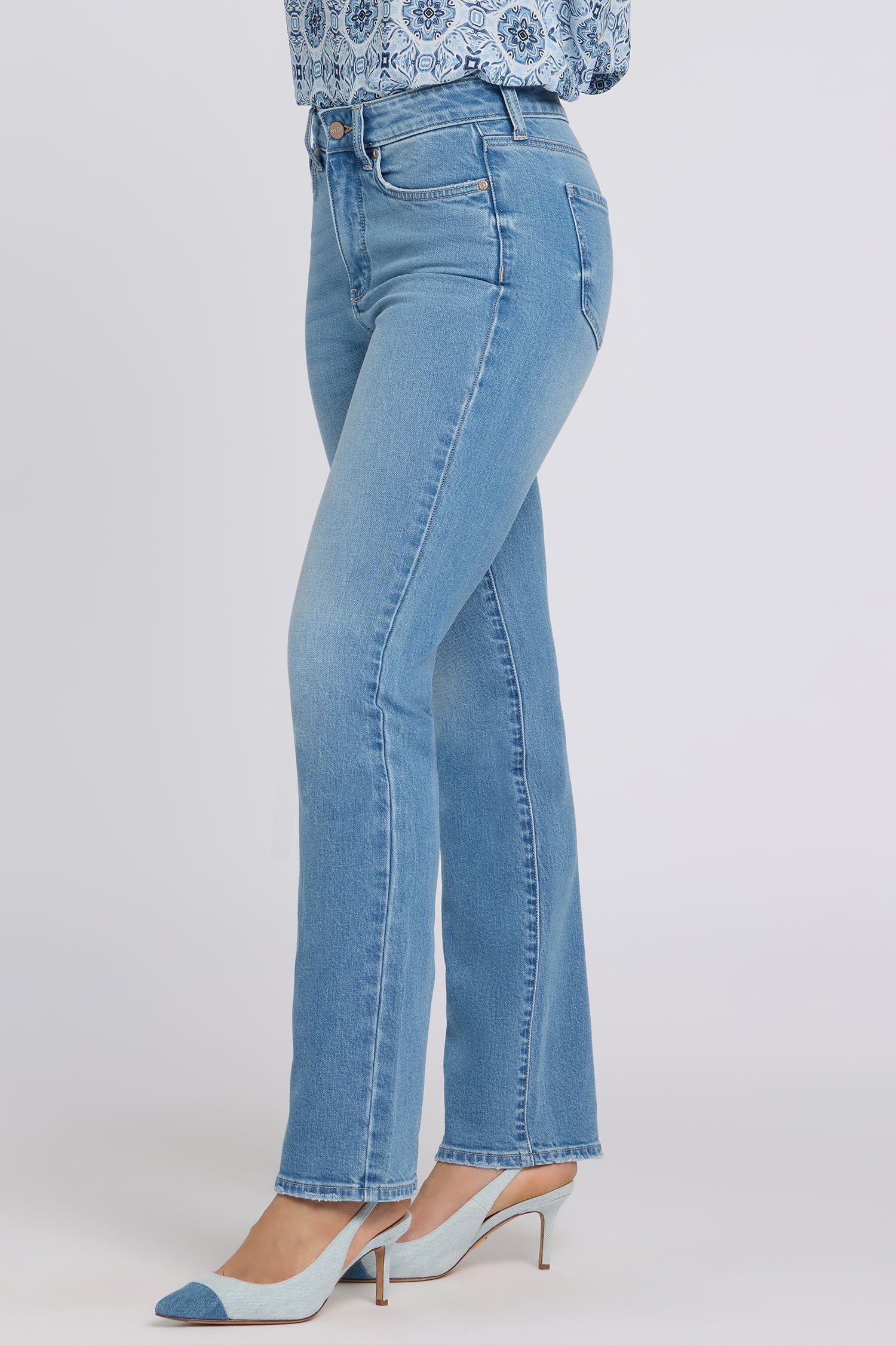 Marilyn Straight Jeans With High Rise And 31