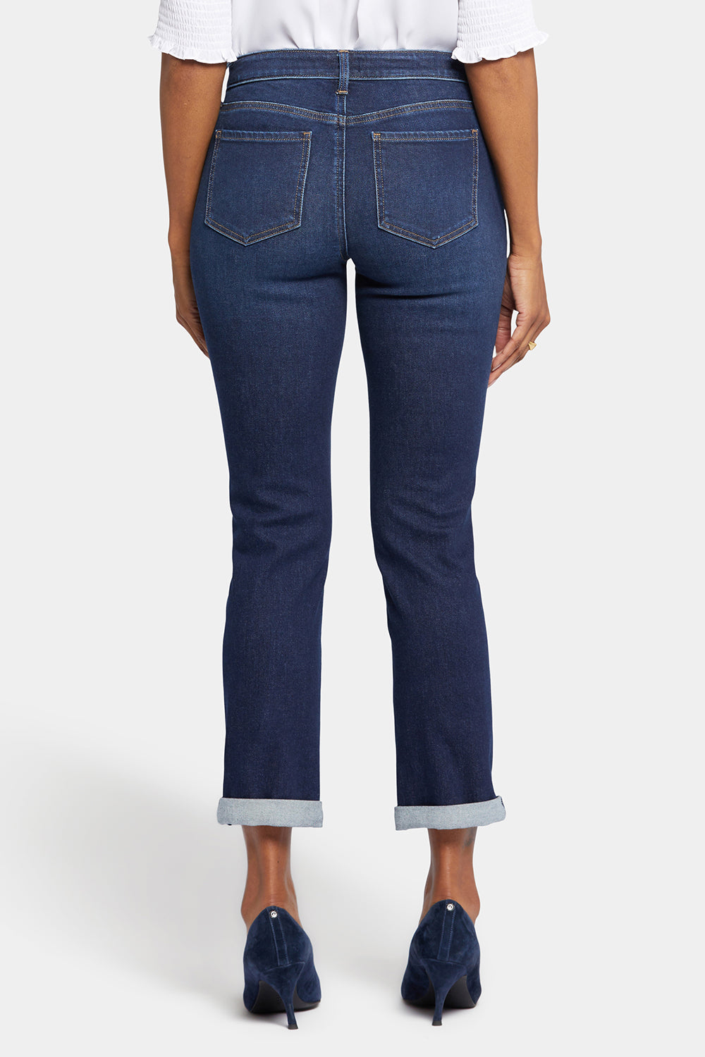 Nydj shops sheri slim ankle jeans