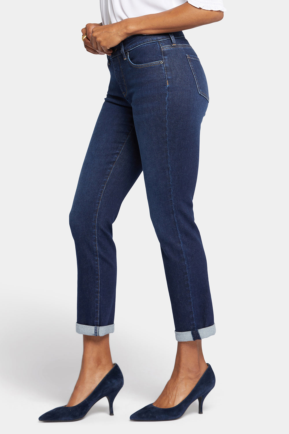 Nydj shops sheri slim ankle jeans