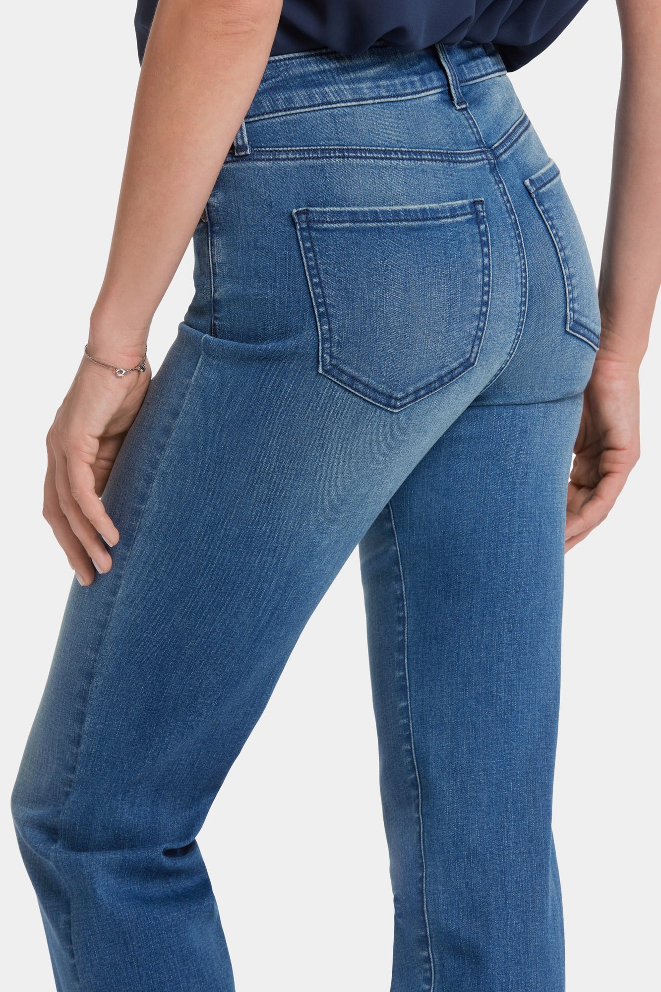 NYDJ Marilyn Straight Jeans With High Rise And 31