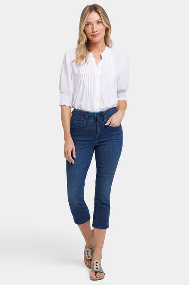 NYDJ Ami Skinny Capri Jeans With High Rise - Ibiza Blues