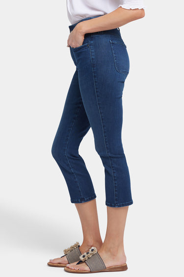 NYDJ Ami Skinny Capri Jeans With High Rise - Ibiza Blues