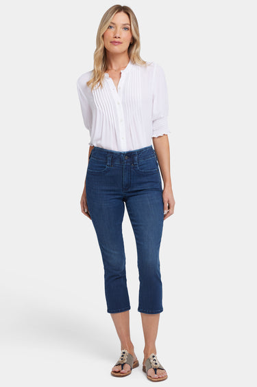 NYDJ Ami Skinny Capri Jeans With High Rise - Ibiza Blues