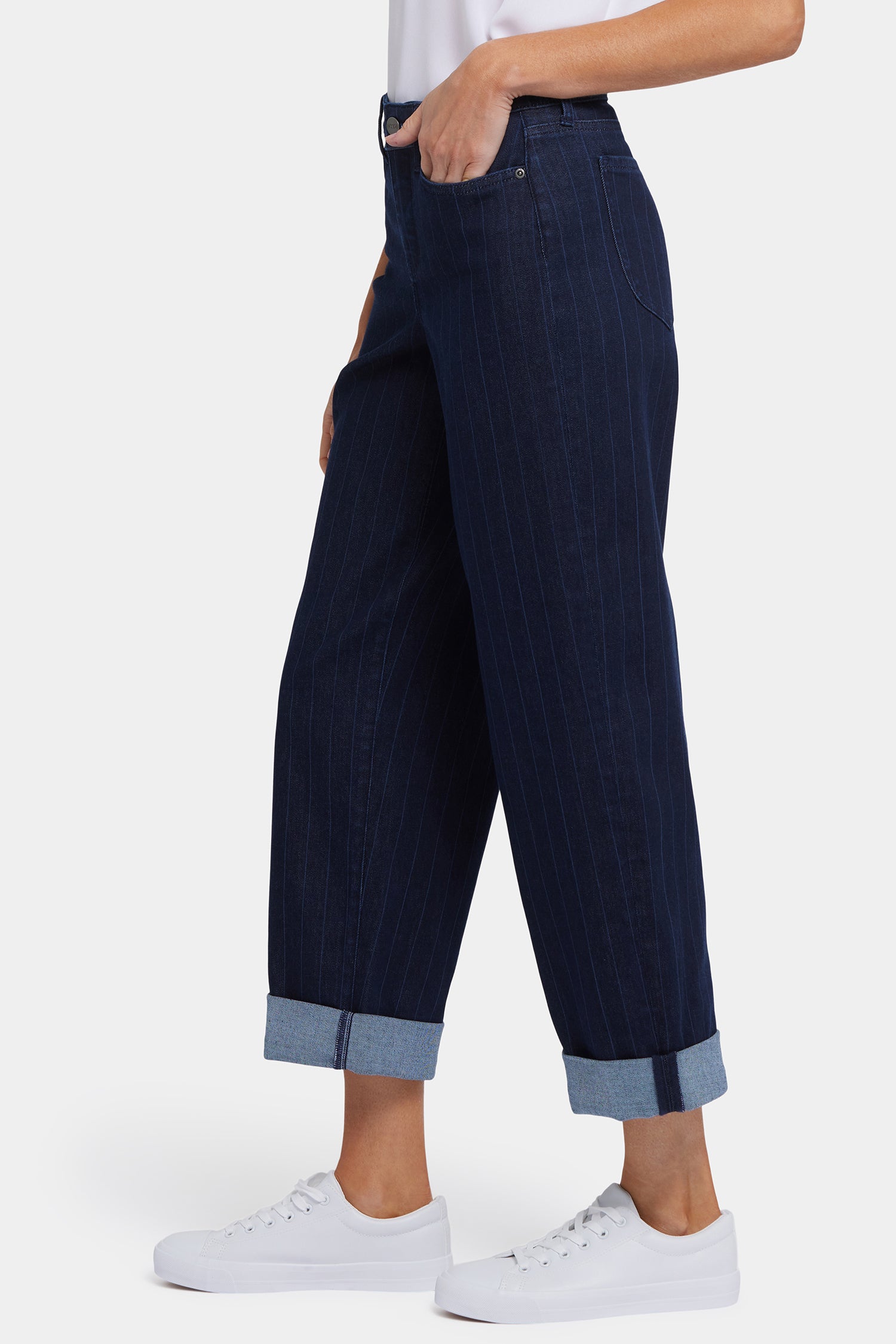 Jemma Barrel Ankle Jeans With High Rise And 2