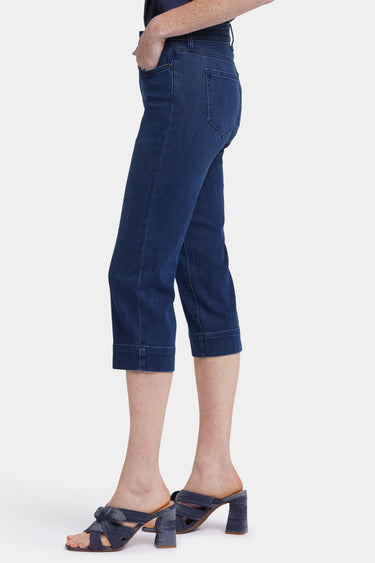 NYDJ Marilyn Straight Crop Jeans With Double-Button Waistband And 2