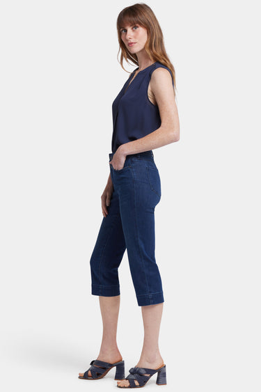 NYDJ Marilyn Straight Crop Jeans With Double-Button Waistband And 2