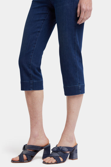 NYDJ Marilyn Straight Crop Jeans With Double-Button Waistband And 2