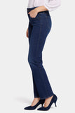 NYDJ Marilyn Straight Jeans With High Rise - Palace