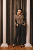 NYDJ Billie Mini Bootcut Jeans With High Rise And Seam Detail - Slate Stone