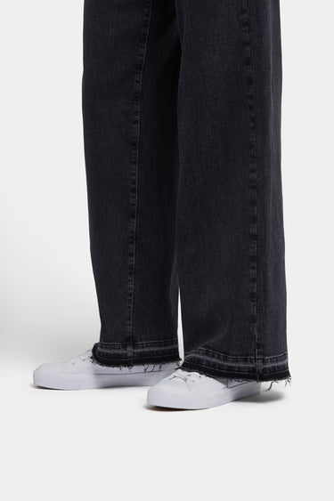 NYDJ Teresa Wide Leg Jeans With Released Hems And 31