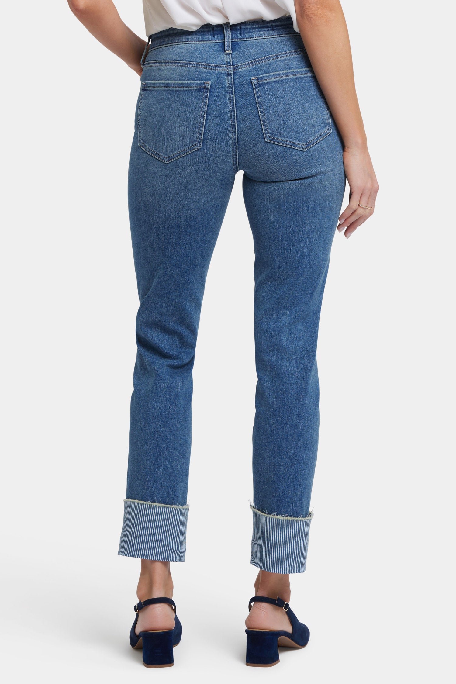 Sheri Slim Ankle Jeans With 4