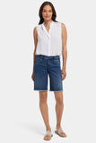 NYDJ Lilly Denim Shorts With Frayed Hems - Rio Rapids