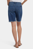 NYDJ Lilly Denim Shorts With Frayed Hems - Rio Rapids
