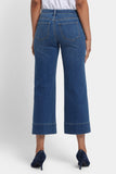 NYDJ Teresa Wide Leg Ankle Jeans With 3" Hems - Valencia Surf
