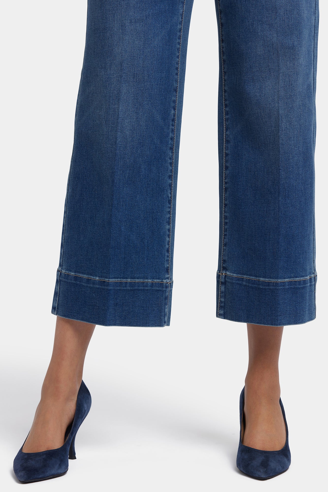 NYDJ Teresa Wide Leg Ankle Jeans With 3