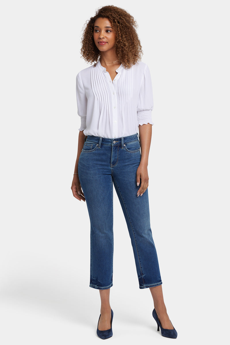 NYDJ Marilyn Straight Ankle Jeans - Dali River