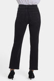NYDJ Marilyn Straight Ankle Jeans With High Rise - French Nightfall