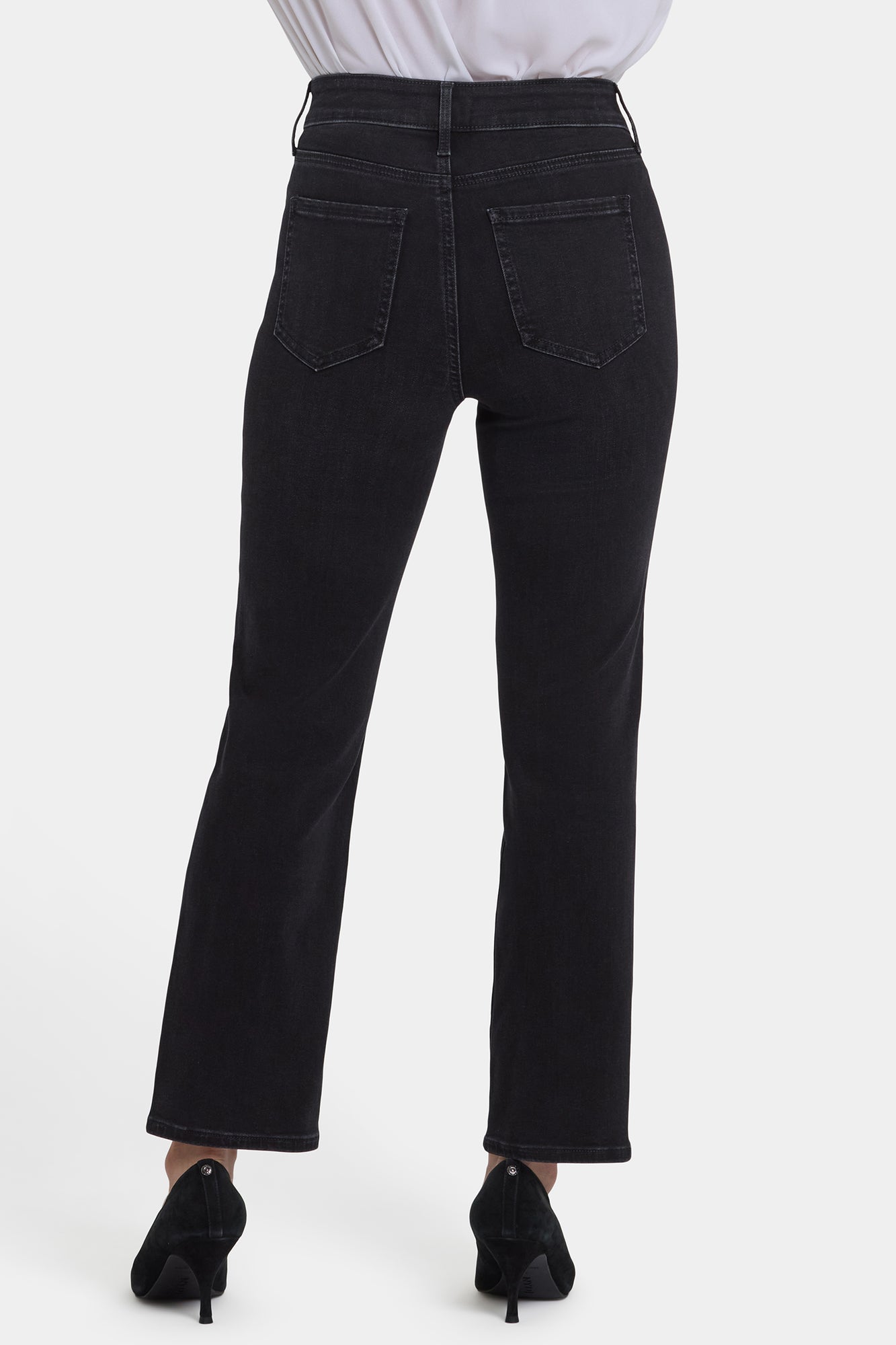 NYDJ Marilyn Straight Ankle Jeans With High Rise - French Nightfall