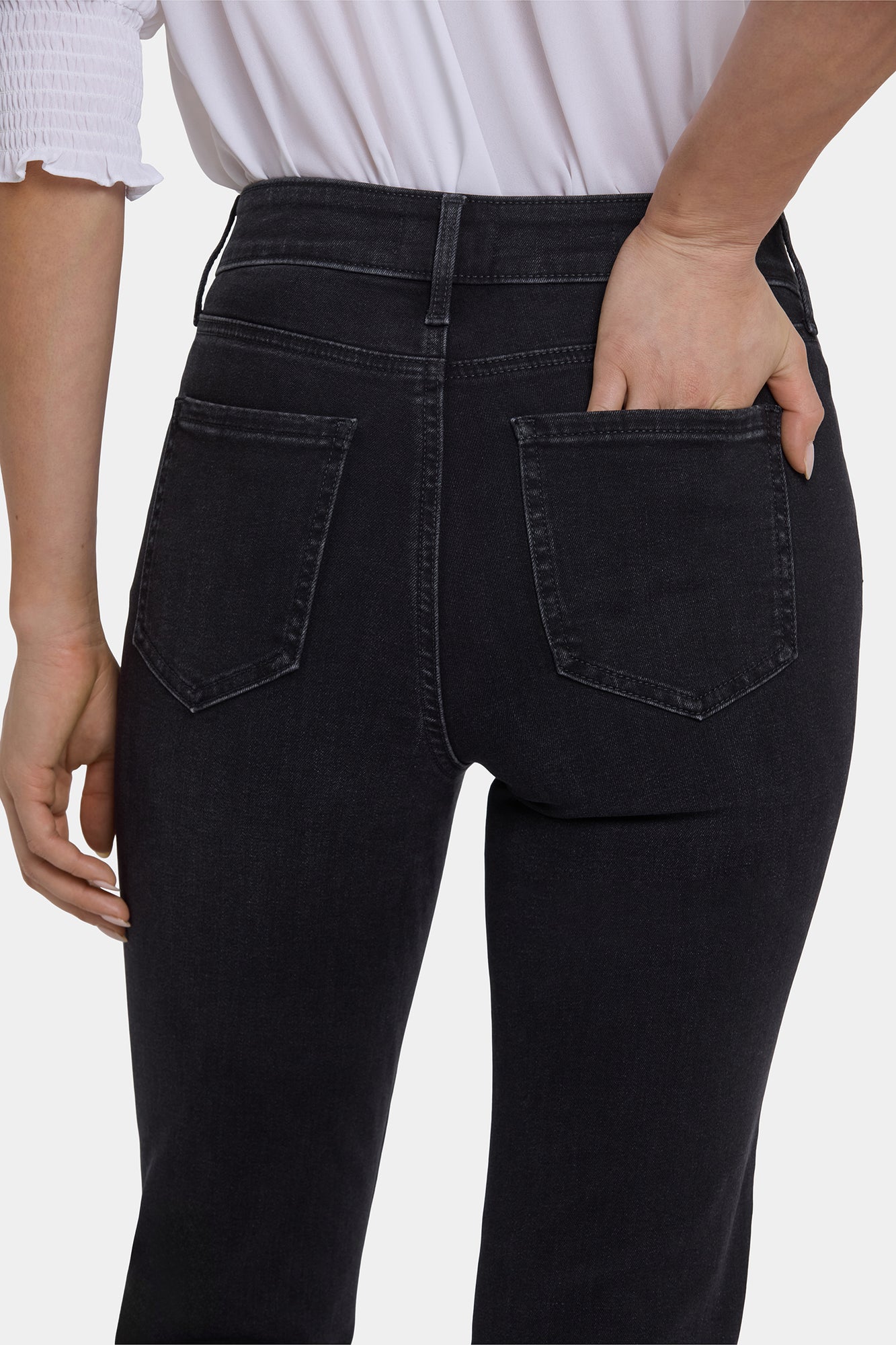 NYDJ Marilyn Straight Ankle Jeans With High Rise - French Nightfall