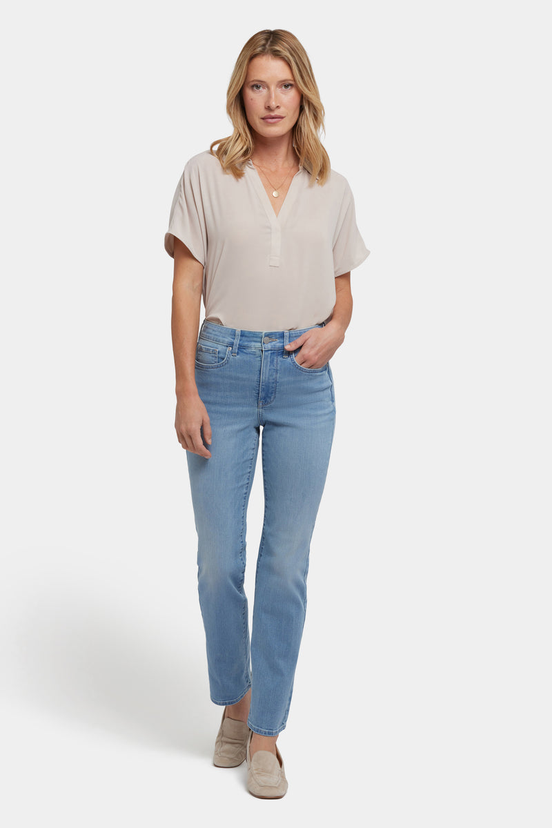 NYDJ Marilyn Straight Jeans With High Rise And 31