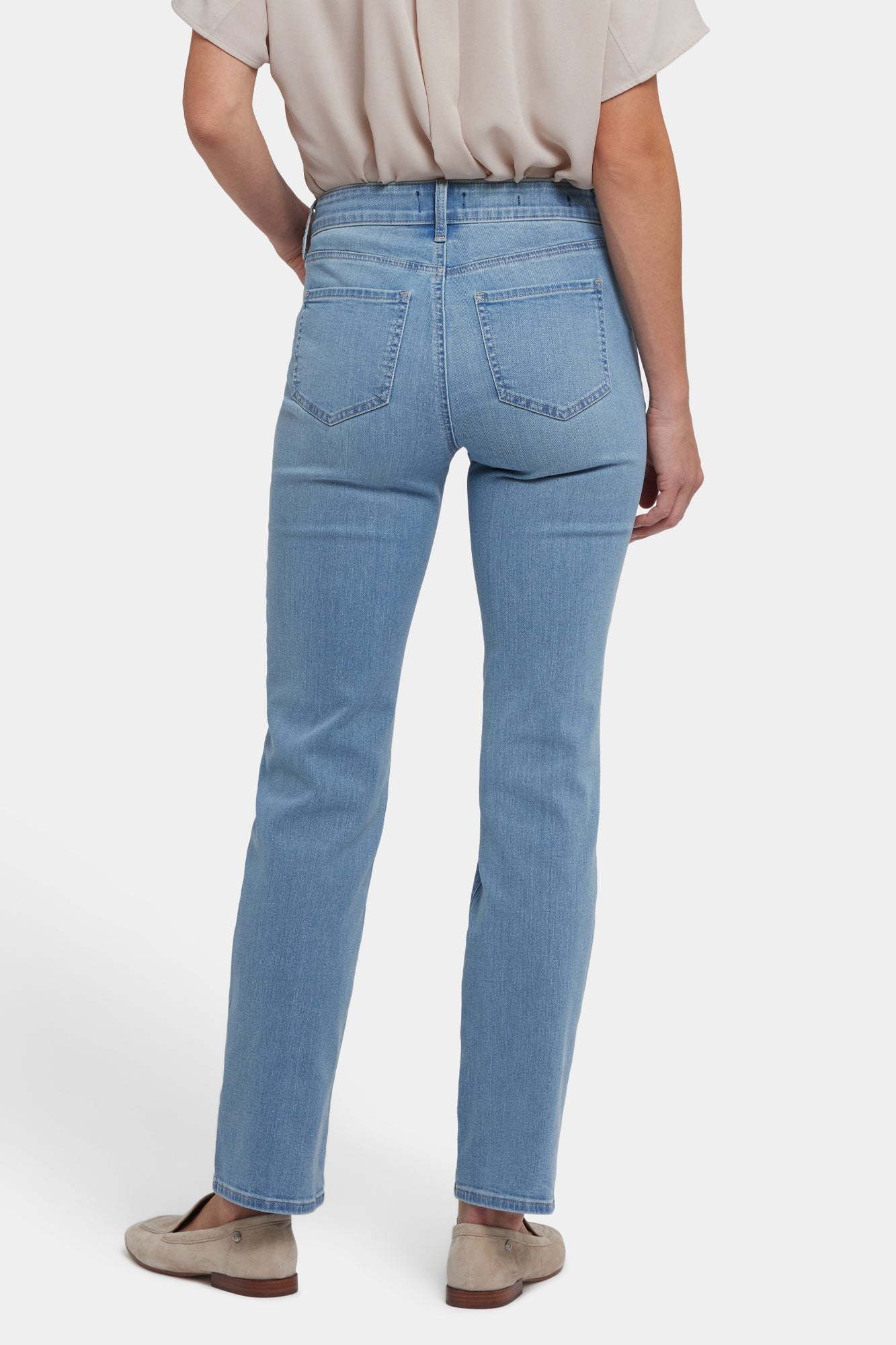 NYDJ Marilyn Straight Jeans With High Rise And 31