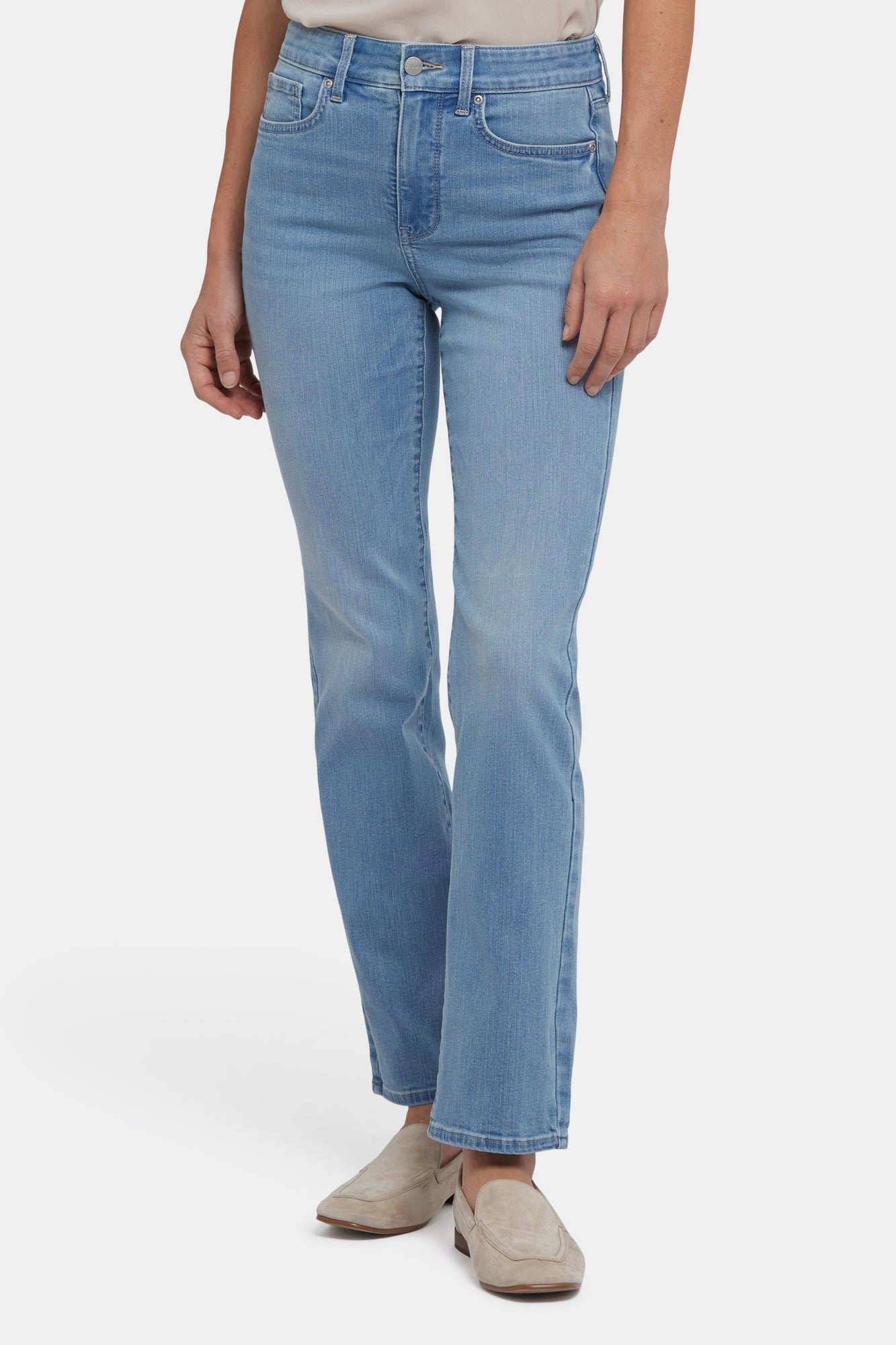 NYDJ Marilyn Straight Jeans With High Rise And 31