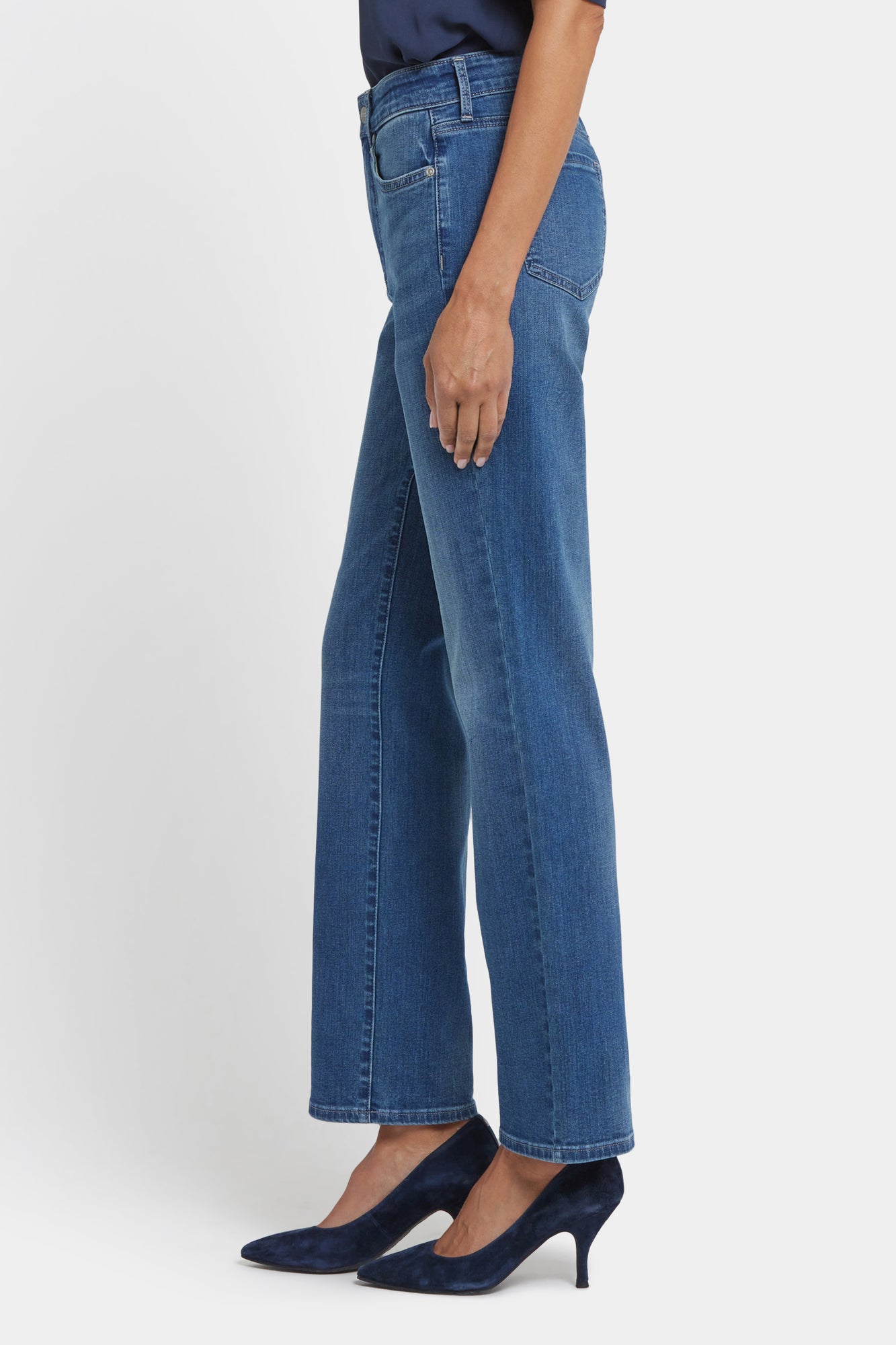 NYDJ Marilyn Straight Jeans With High Rise And 31