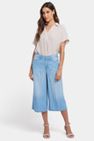 NYDJ Amelia Denim Culottes With High Rise - Canary Beach