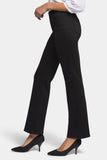 NYDJ Blake Slim Flared Jeans With High Rise - Black