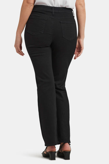 NYDJ Blake Slim Flared Jeans With High Rise - Black