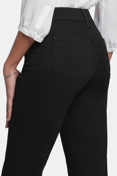 NYDJ Blake Slim Flared Jeans With High Rise - Black