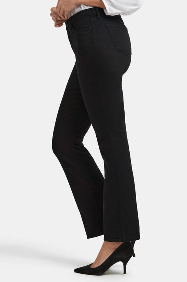 NYDJ Barbara Bootcut Jeans In High Stretch Denim - Black