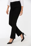 NYDJ Marilyn Straight Jeans - Black