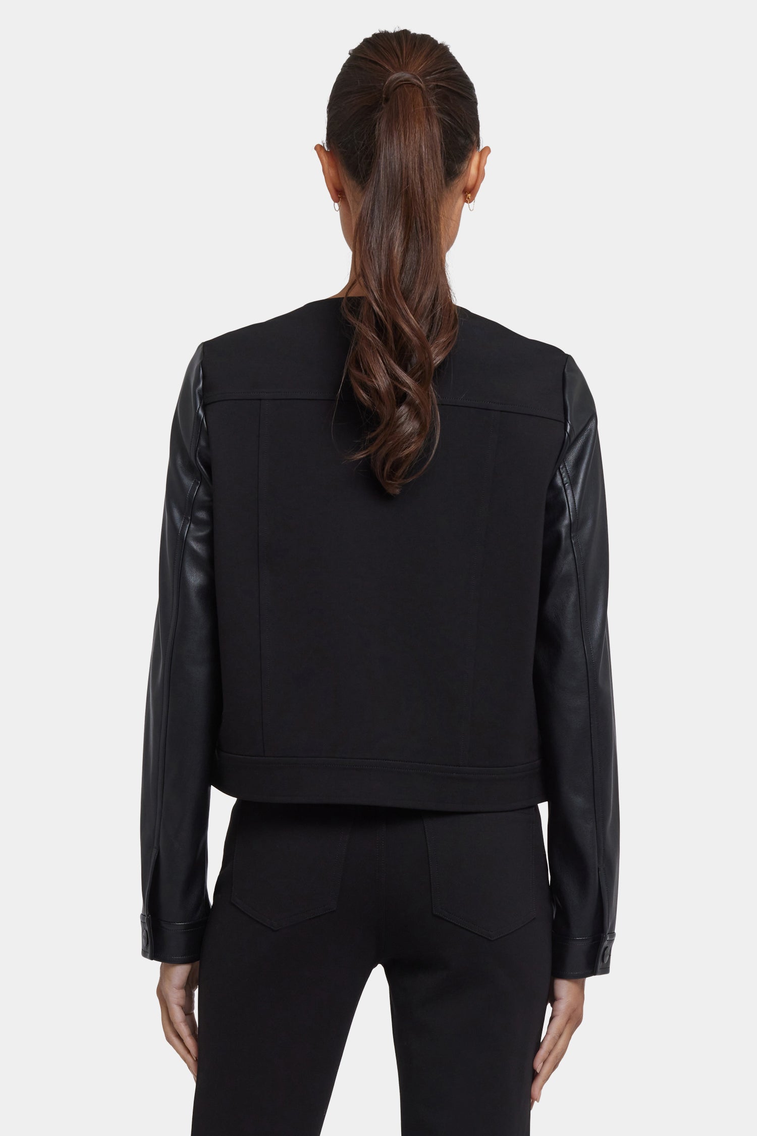 Vanessa Jacket Sculpt-Her™ Collection - Black Black | NYDJ