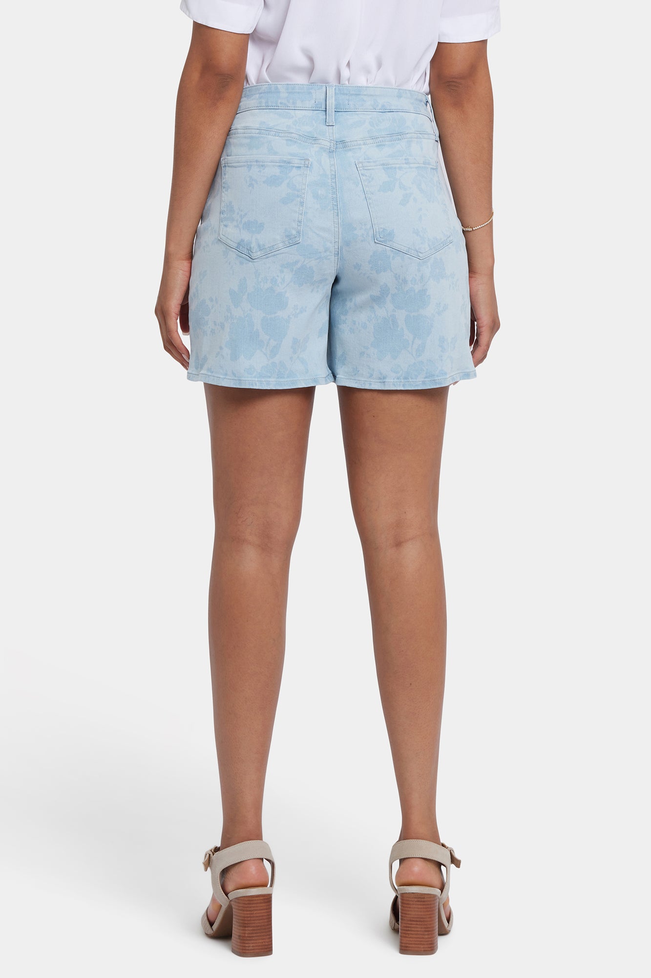 NYDJ Berkyn Relaxed Denim Shorts With Super High Rise - Indigo Rosemary