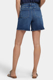NYDJ Berkyn Relaxed Denim Shorts With Super High Rise - Valencia Surf