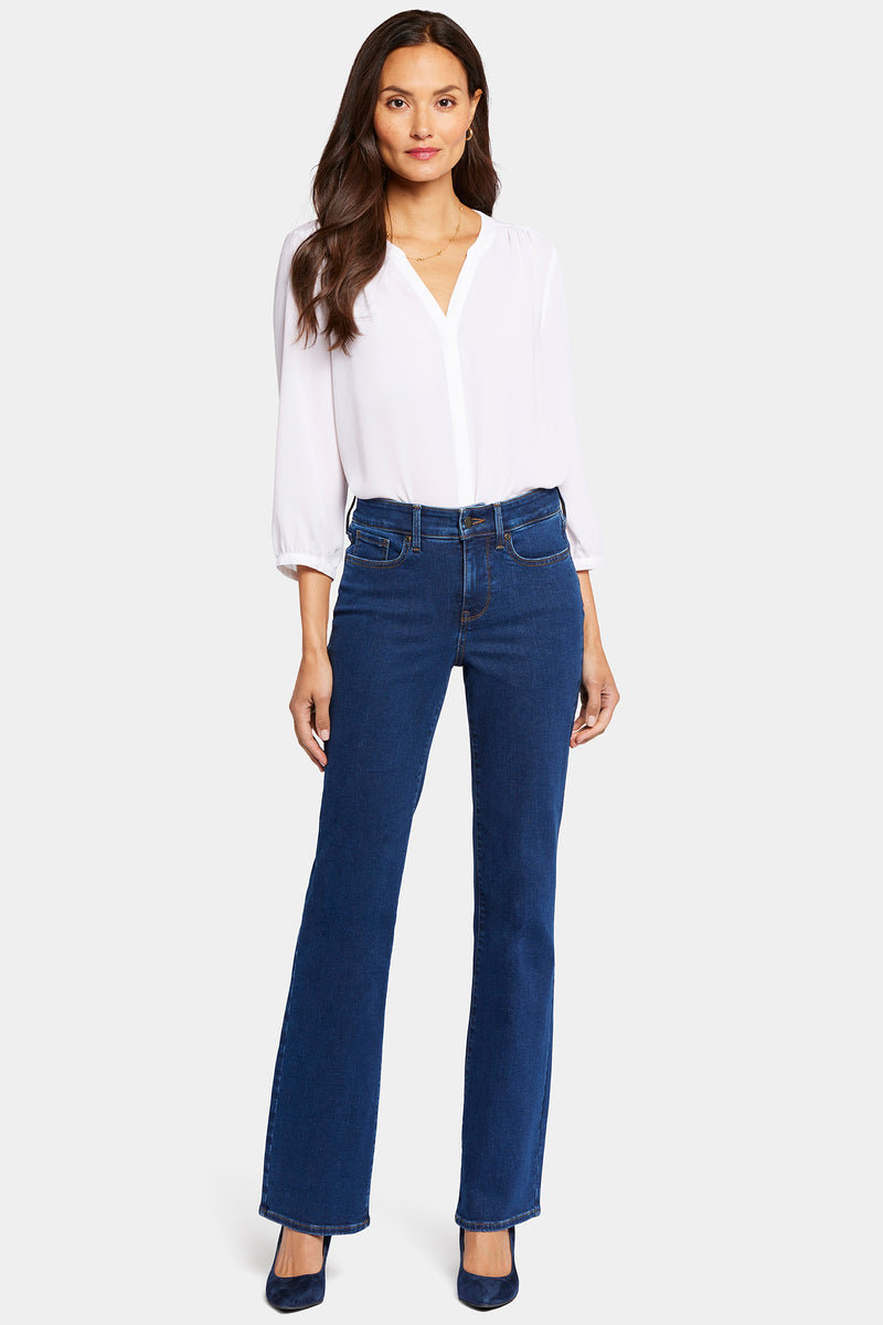 NYDJ Blake Slim Flared Jeans With High Rise - Quinn