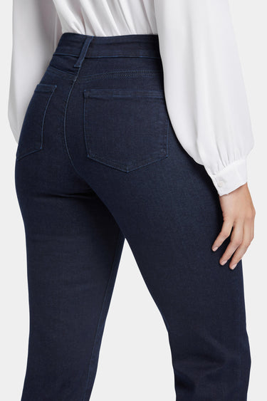 NYDJ Blake Slim Flared Jeans With High Rise - Rinse