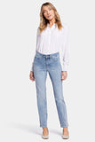 NYDJ Ellison Straight Jeans With High Rise - Haley