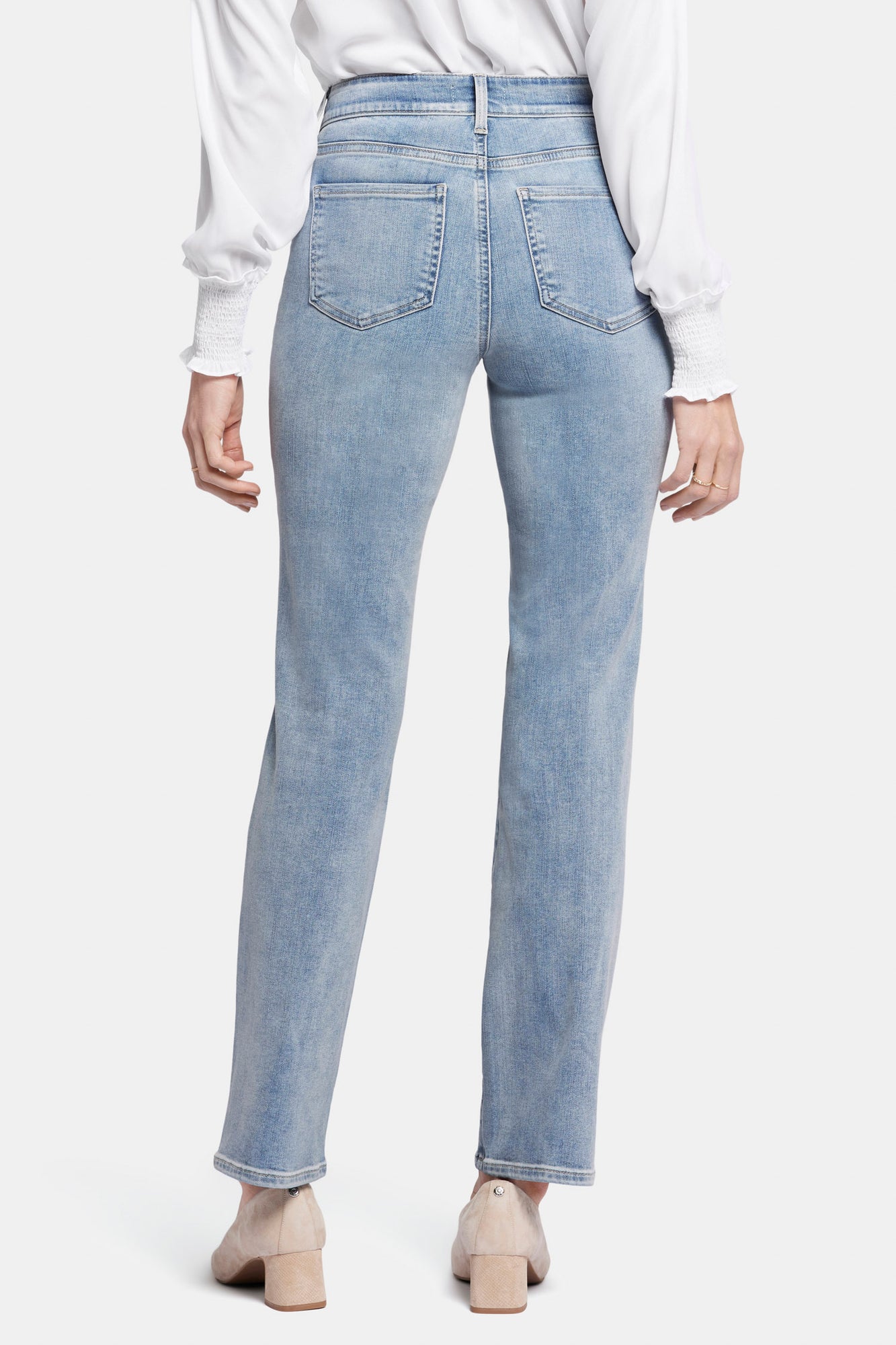 NYDJ Ellison Straight Jeans With High Rise - Haley