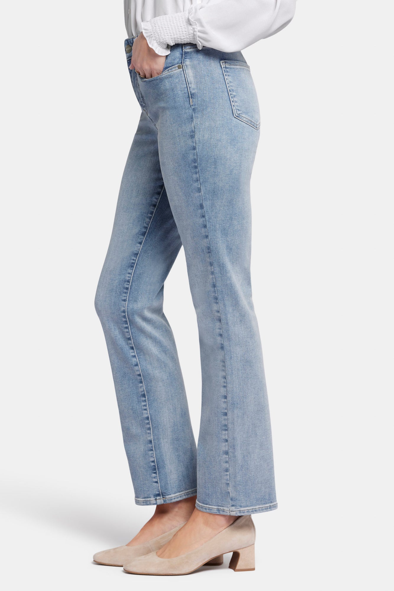 NYDJ Ellison Straight Jeans With High Rise - Haley