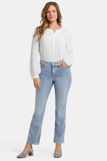 NYDJ Ellison Straight Jeans With High Rise - Haley