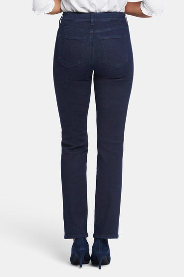 NYDJ Ellison Straight Jeans With High Rise - Rinse
