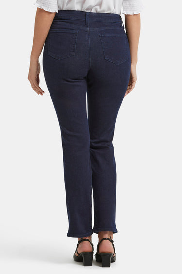 NYDJ Ellison Straight Jeans With High Rise - Rinse