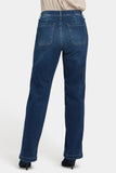NYDJ Brooke Loose Straight Jeans With Super High Rise - Louvre Sapphire