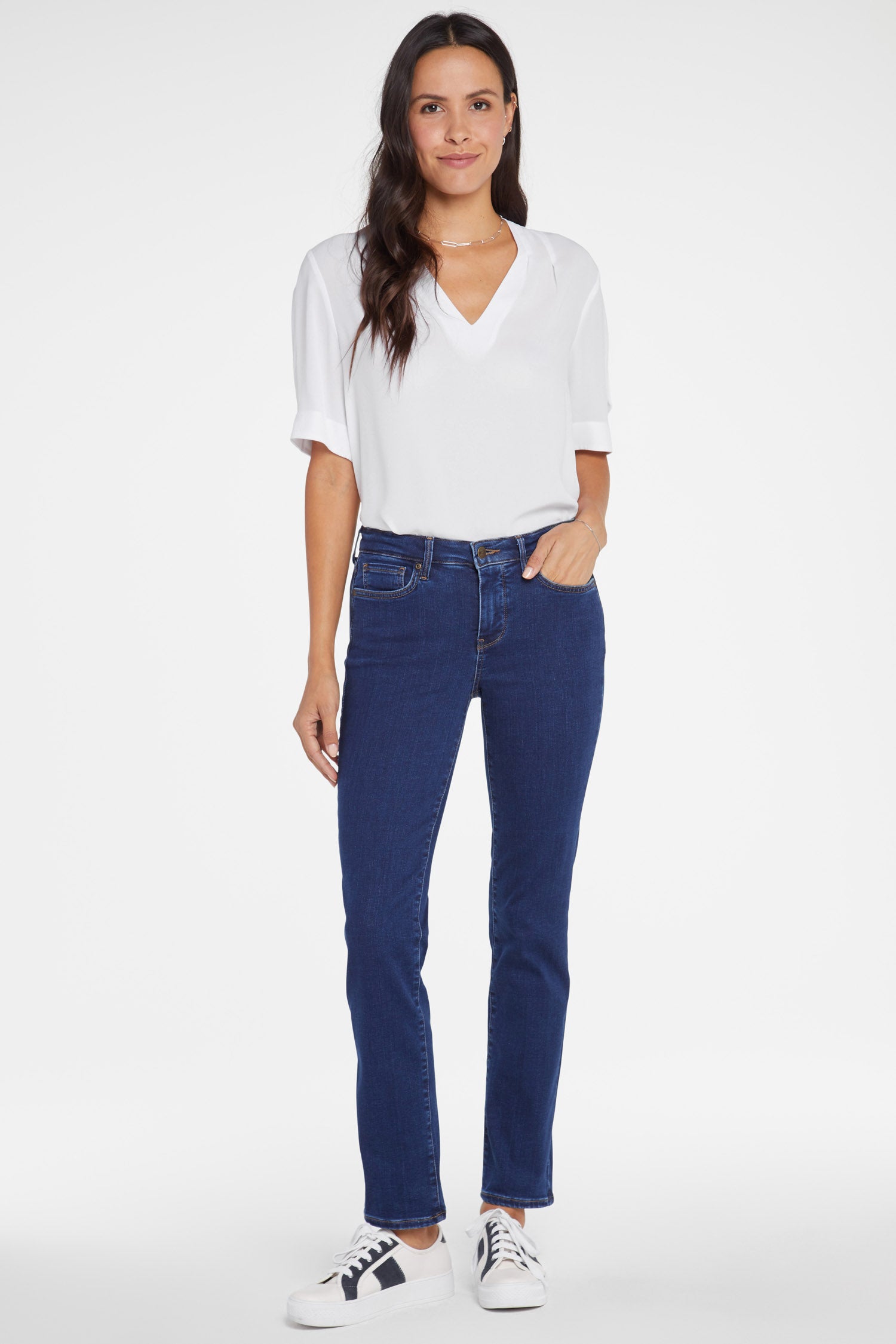 Sheri Slim Jeans - Quinn Blue | NYDJ Sheri Slim Jeans - Quinn Blue | NYDJ