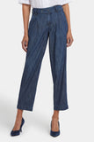 NYDJ Balloon Trouser Jeans With Drop Waist And Pleats - La Mer